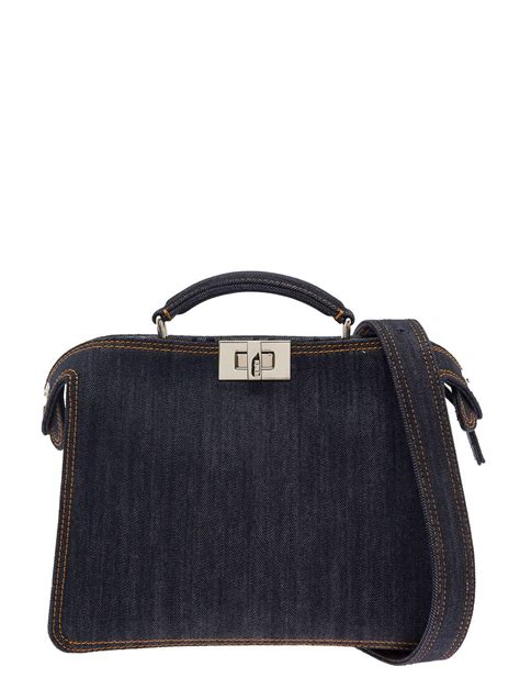 fendi peekaboo micro|Fendi denim peekaboo.